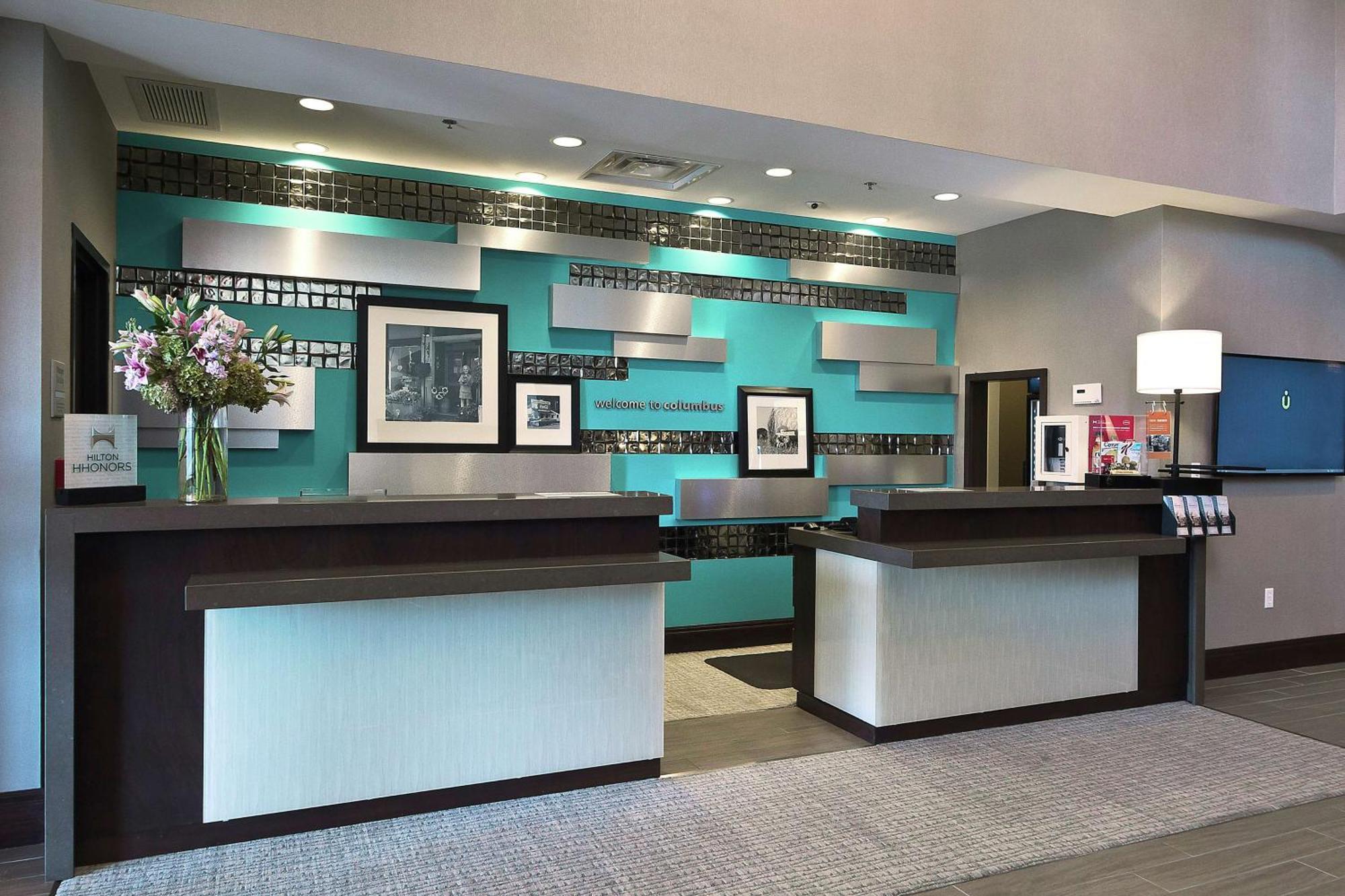 Hampton Inn & Suites Columbus/University Area Kültér fotó